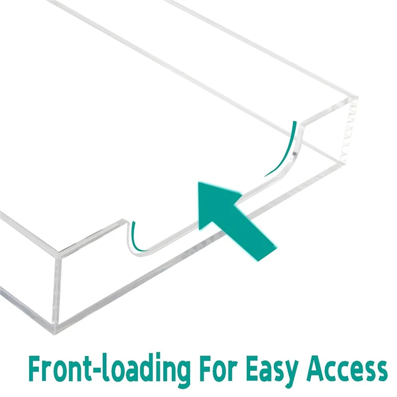 

Acrylic Letter Tray Paper Organizer, Transparent Desktop Organizer Tray Stackable Desktop Accessory Tray