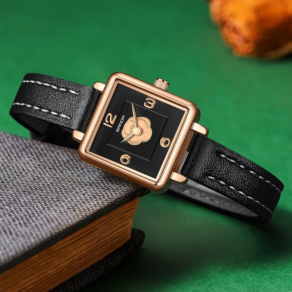 Роскошные часы для женщин, женские часы из нержавеющей стали, минималистичные часы для девочек, уличные женские квадратные наручные часы для путешествий, Reloj Homer