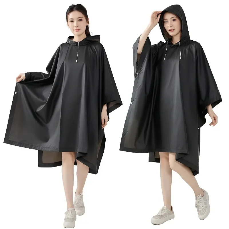 EVA Cape Raincoat Adult Model Parent-child Lightweight Rainproof Clothing Portable Travel Outdoor Non-disposable Poncho