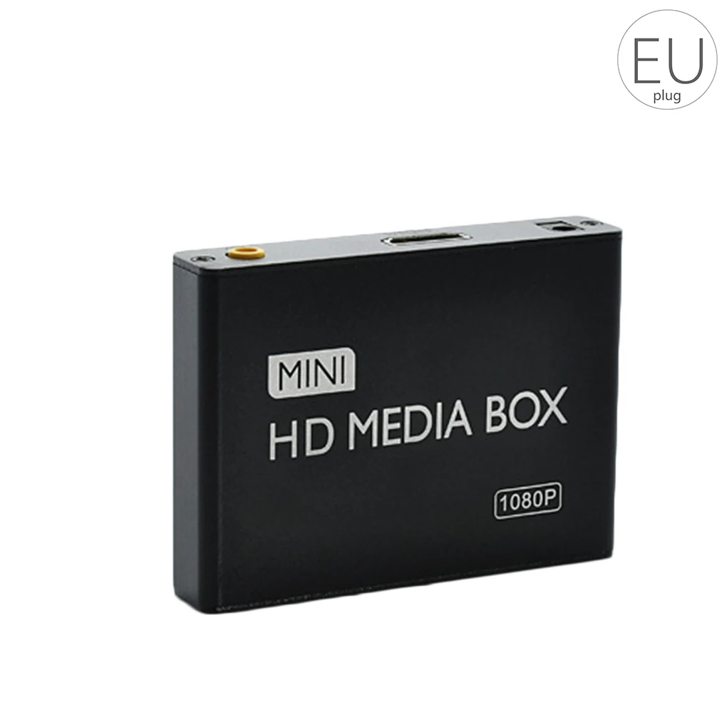 

MP013 Мини-медиаплеер HD AV USB SD/MMC, видеоплеер 1080P, мультимедийный рекламный проигрыватель