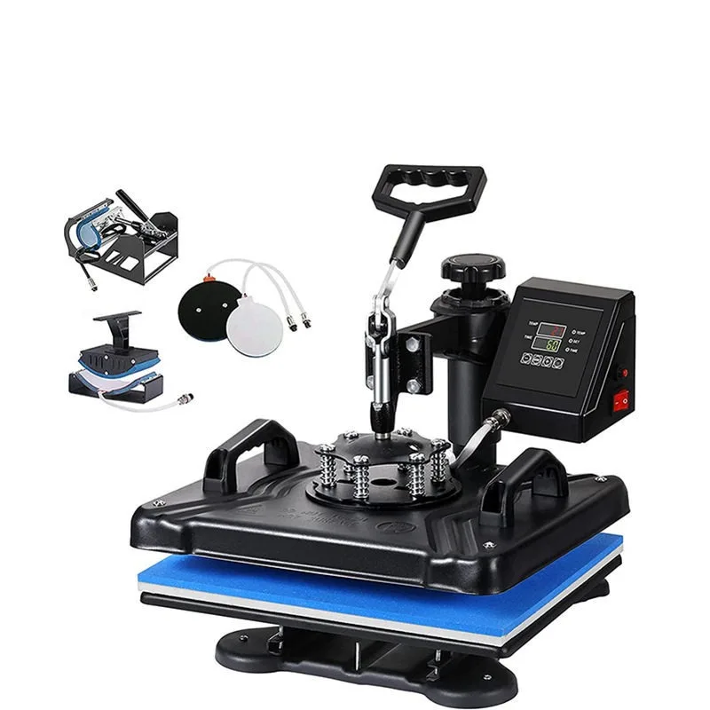 

Flat 6-in-1 combined heat transfer machine, multi-functional heat transfer machine