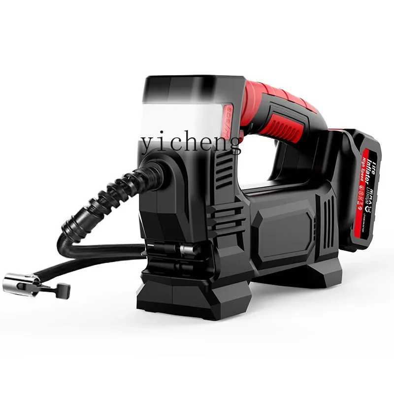 

Car Wireless Air Pump Portable Outdoor Tire Inflation Multifunctional High Pressure Digital Display Inflator