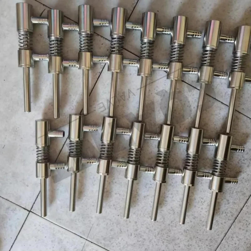 Custom Control Valve Room Temperature Filling Valve Beverage Filling Machine Accessories Nozzle Discharge Valve