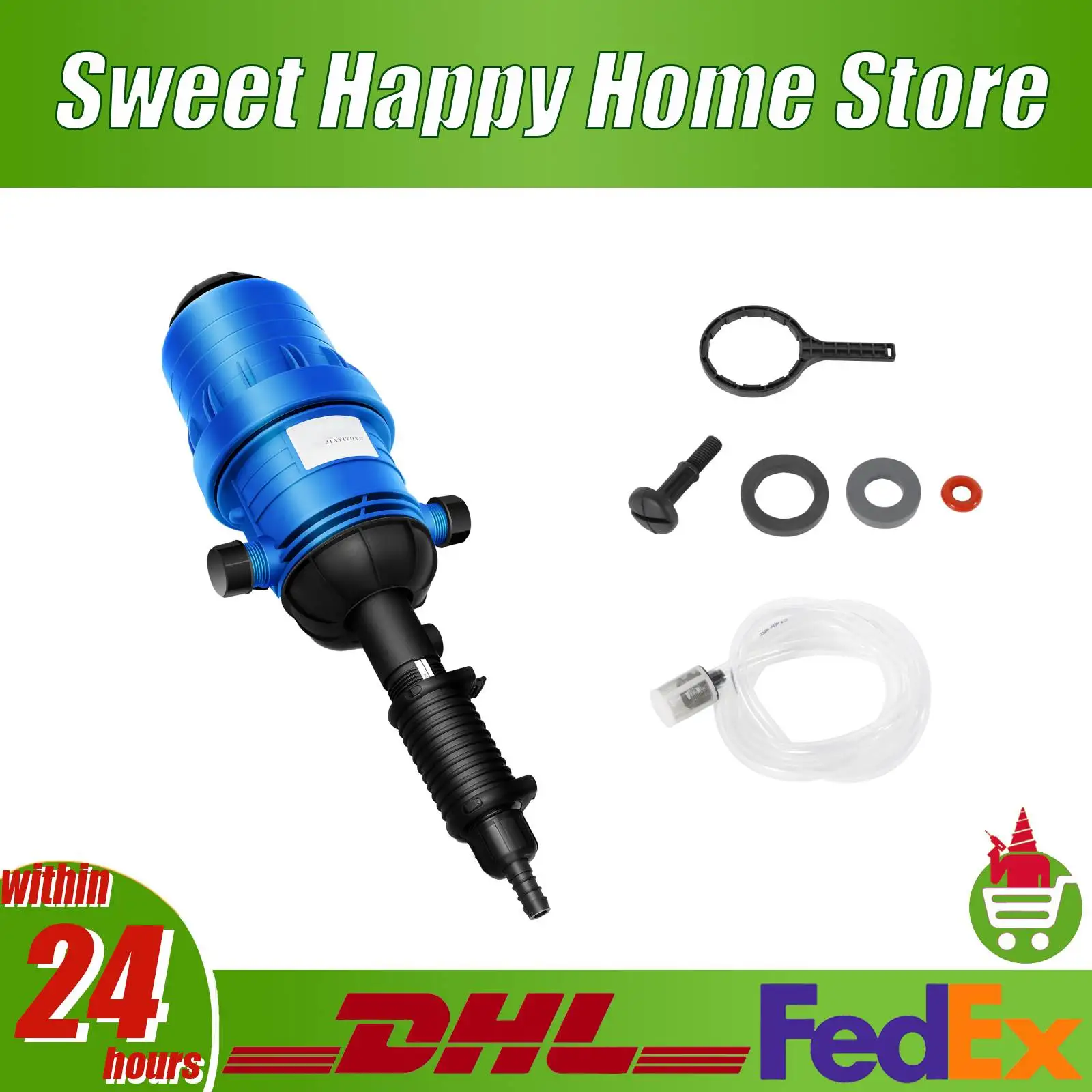 

Fertilizer Injector Drip Irrigation Hydraulic Proportioner for Garden Farm Agriculture Plants Fertilizing System