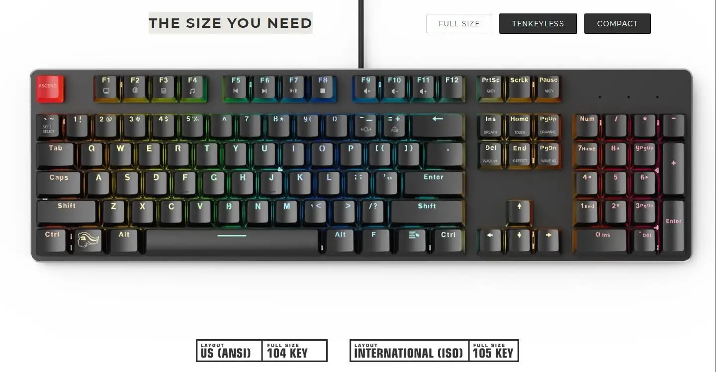 キーボード GRORIOUS MODULAR MECHANICAL KEYBOARD Amazon.com: Glorious Custom Gaming Keyboard - GMMK 85% Percent TKL