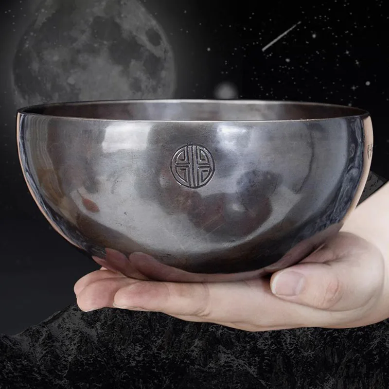 

Spiritual Bronze Bowl Genuine Tibetan Singing Bowls Meditation Sound Healing Therapy Instruments Diapason buddhist supplies