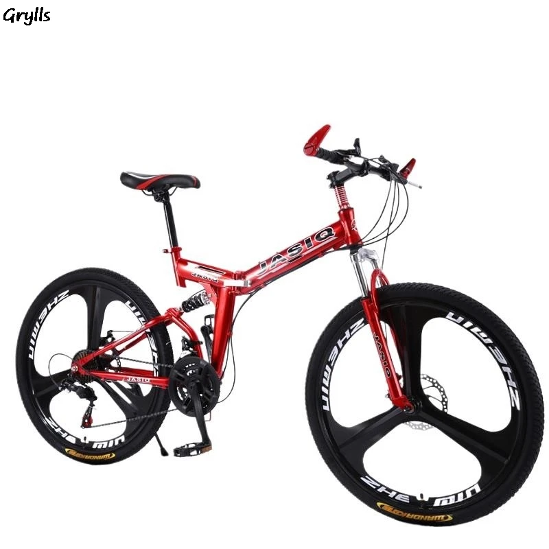 AliExpress oeny Grylls24 "26" Mountain Bike Adult Student Variable Speed Bike Folding Shock-absorbing Mountain Bike