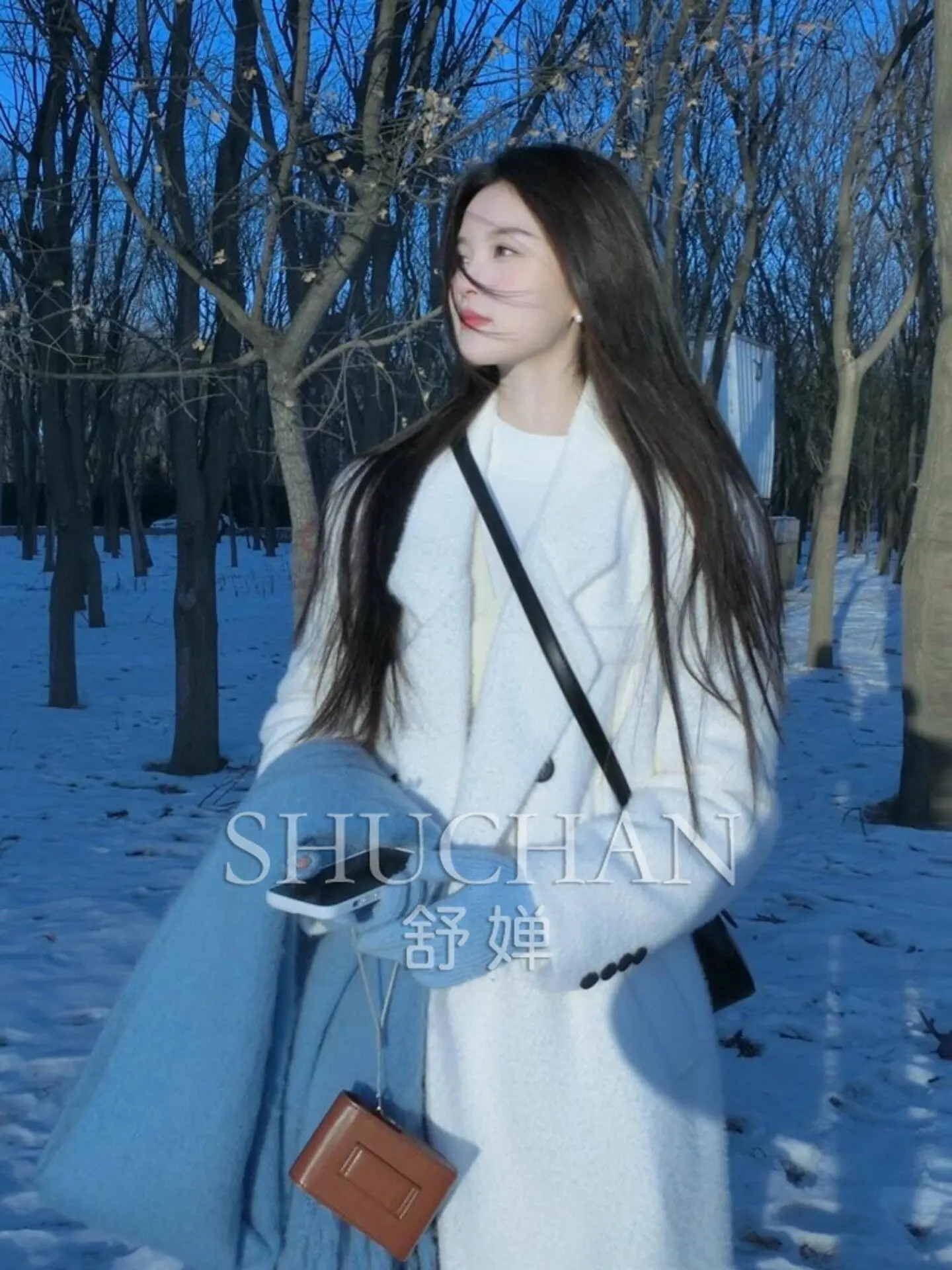 Coat 2026 new autumn winter white down jacket liner cashmere coat women's new winter thickened medium and long woolen woole
