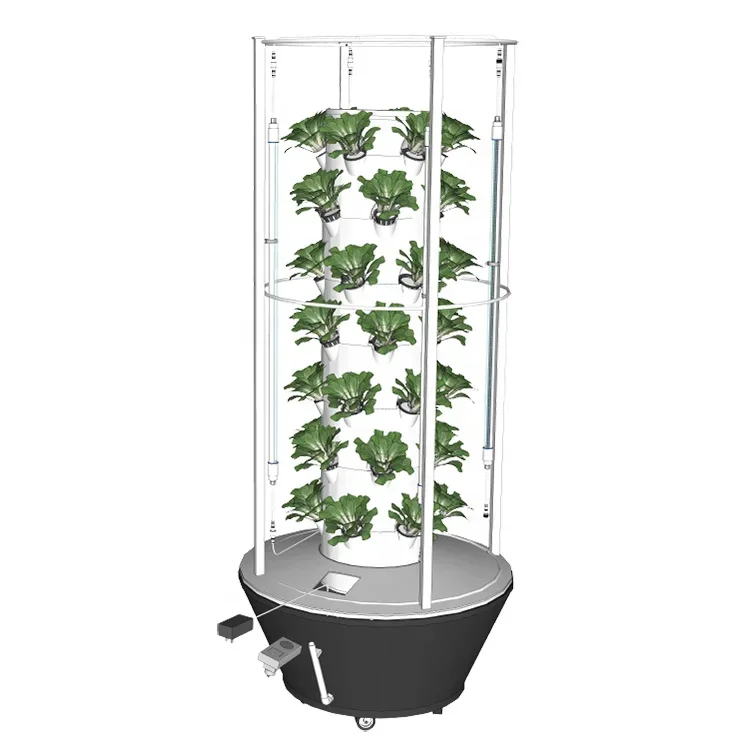 Lyine hydroponics irrigation growing system for various vegetables