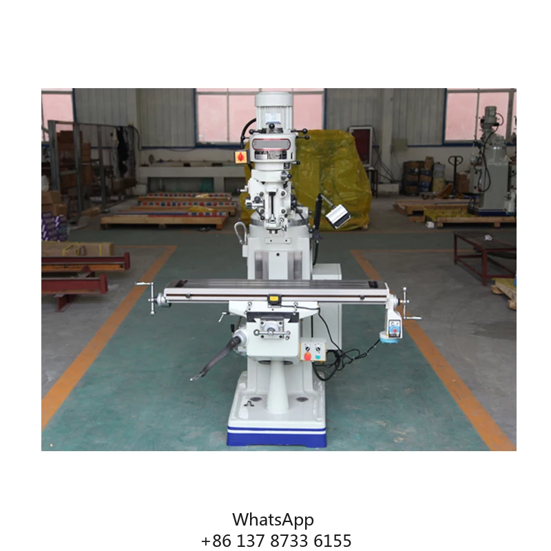 X6323A Turret Milling Machine Multifunctional High-Efficiency Universal Milling Machine China Metal Manual Turret Machine