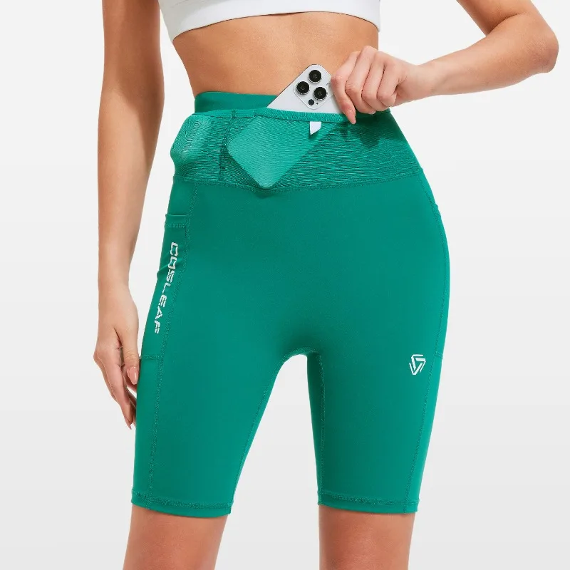 

Mul-Pockets Compression Shorts 3.0 Mens Marathon Running Shorts Quick Dry Exercise Training Jogging Cycling Fitness Tight Shorts