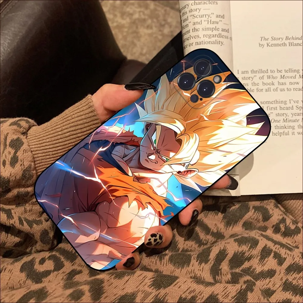 Anime-Dragon-Ball Phone Case For iPhone 16 15 14 11 12 13 Mini Pro XS Max Cover 6 7 8 Plus X Funda Shell