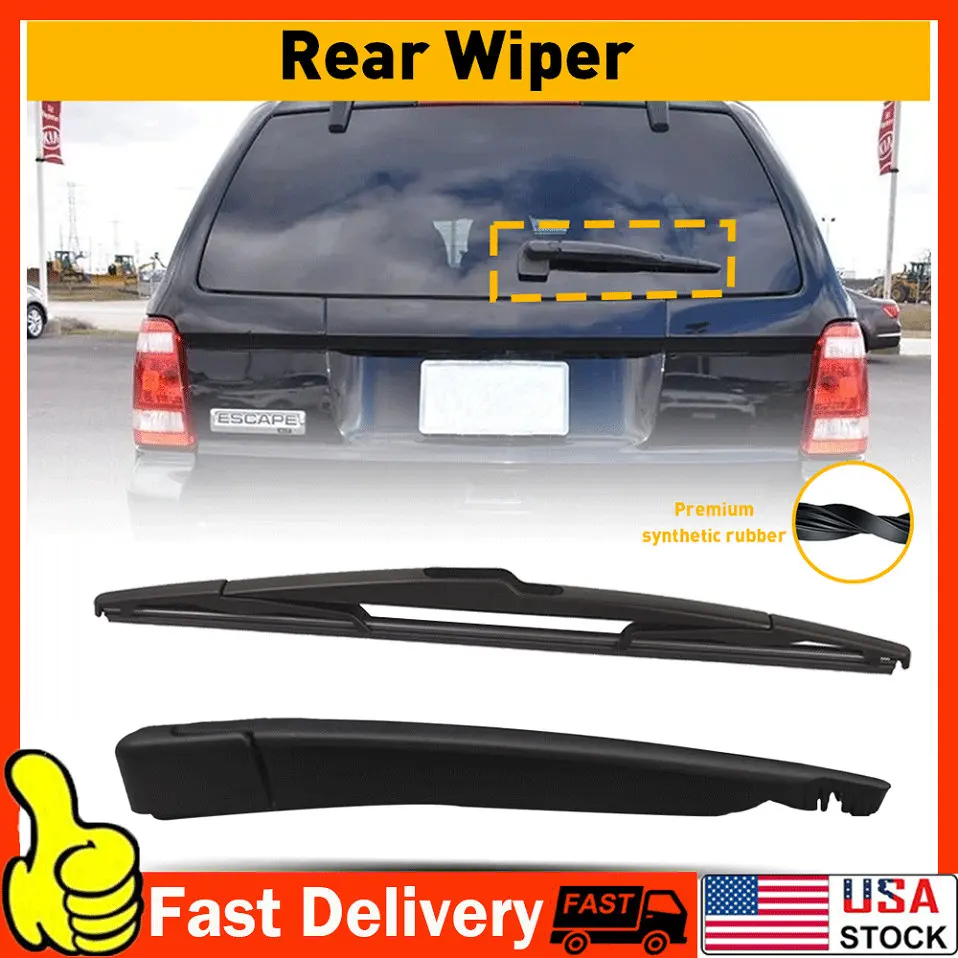 8L8Z17526C For 2008-2012 Ford Escape Mercury Marin NEW Rear Wiper Arm with Blade