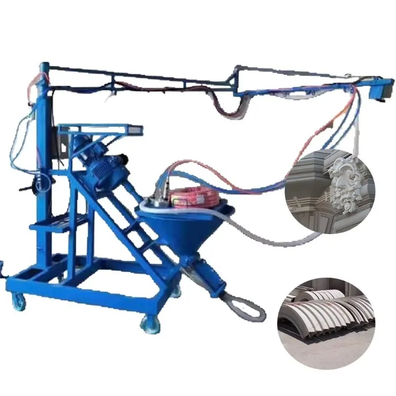 

GRC/GRG Fiberglass Filament European Structural Components Cement Mortar Sprayer Suspended Carving Crafts Small Easy To Use