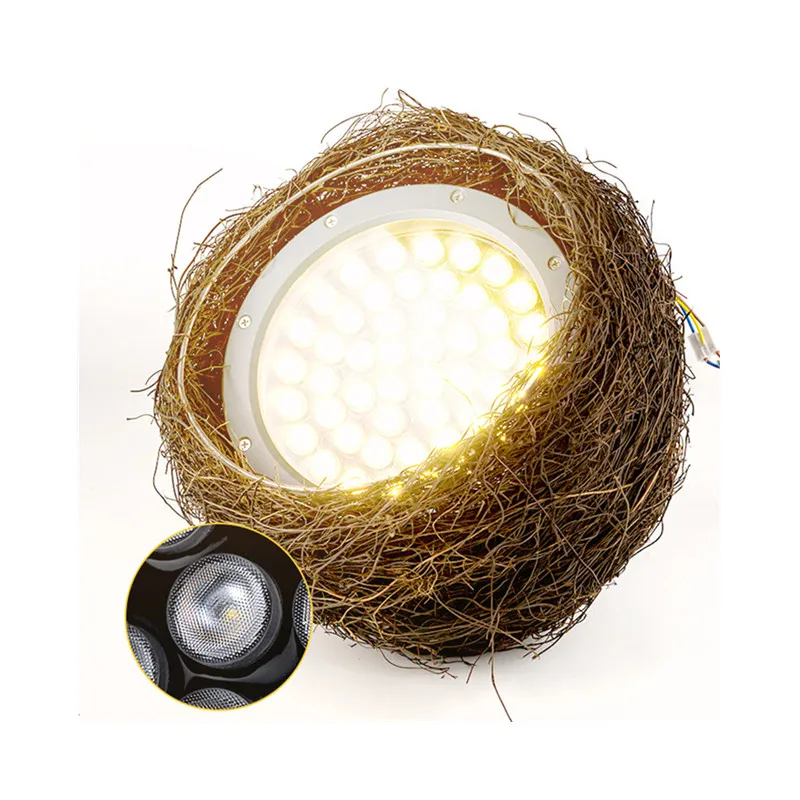 Garden Landscape Tree Light LED Bird's Nest Light Outdoor Waterproof Colorful Projector Outdoor Lighting Gazebo City Hall Lamp