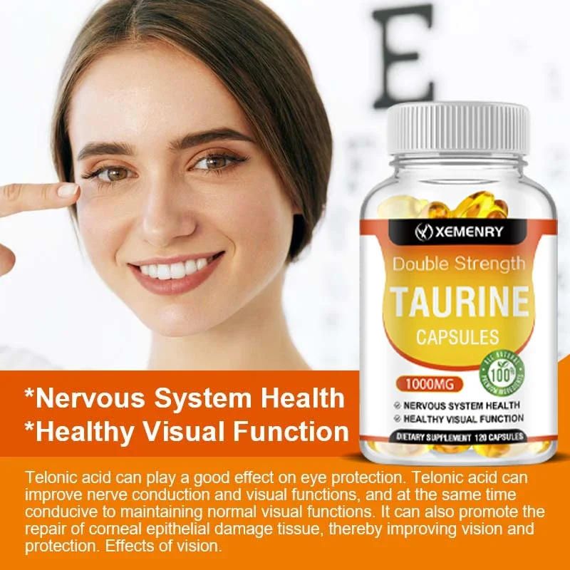 High-quality Taurine Extract Imported From The United States - Non-GMO, Suitable for Men and Women