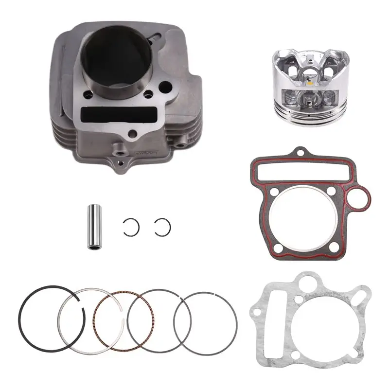 Superior-Piston Cylinder Kit 56MM For YINXIANG YX140 140CC Motorcycle Engines–Includes Piston Ring Gasket