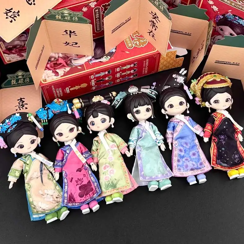 

Spot Simontoys Zhen Huan Chuan 12 Point Bjd Blind Box Official Movable Joint Doll Trendy Toy Figurine For Girls