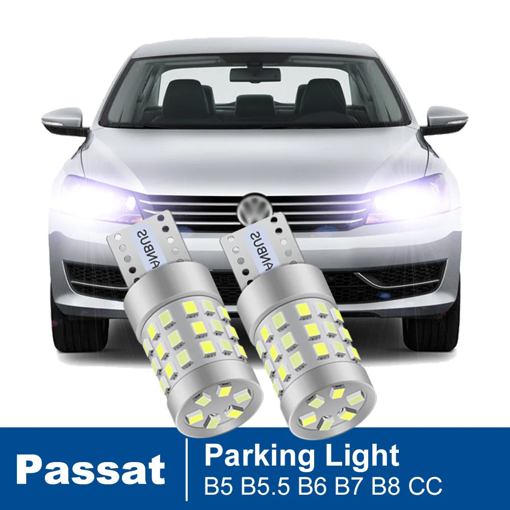 

2Pcs Led Parking Light For VW Volkswagen Passat B5 B5.5 B6 B7 B8 CC 1996-2016 2017 2018 2019 2020 Accessories Clearance Lamp