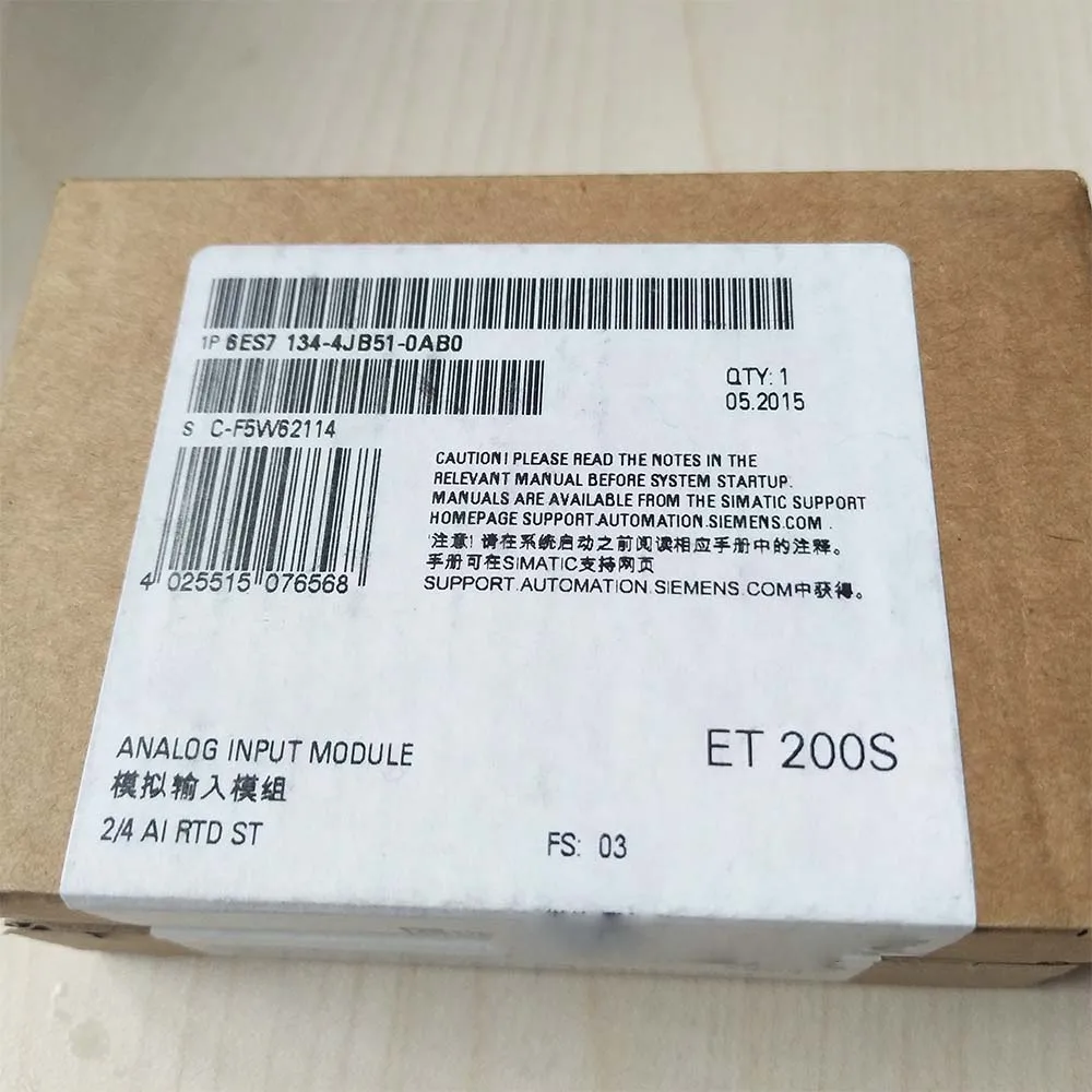 Brand New For Siemens 6ES7 134-4JB51-0AB0 6ES7134-4JB51-0AB0 Control Module in Box Sealed