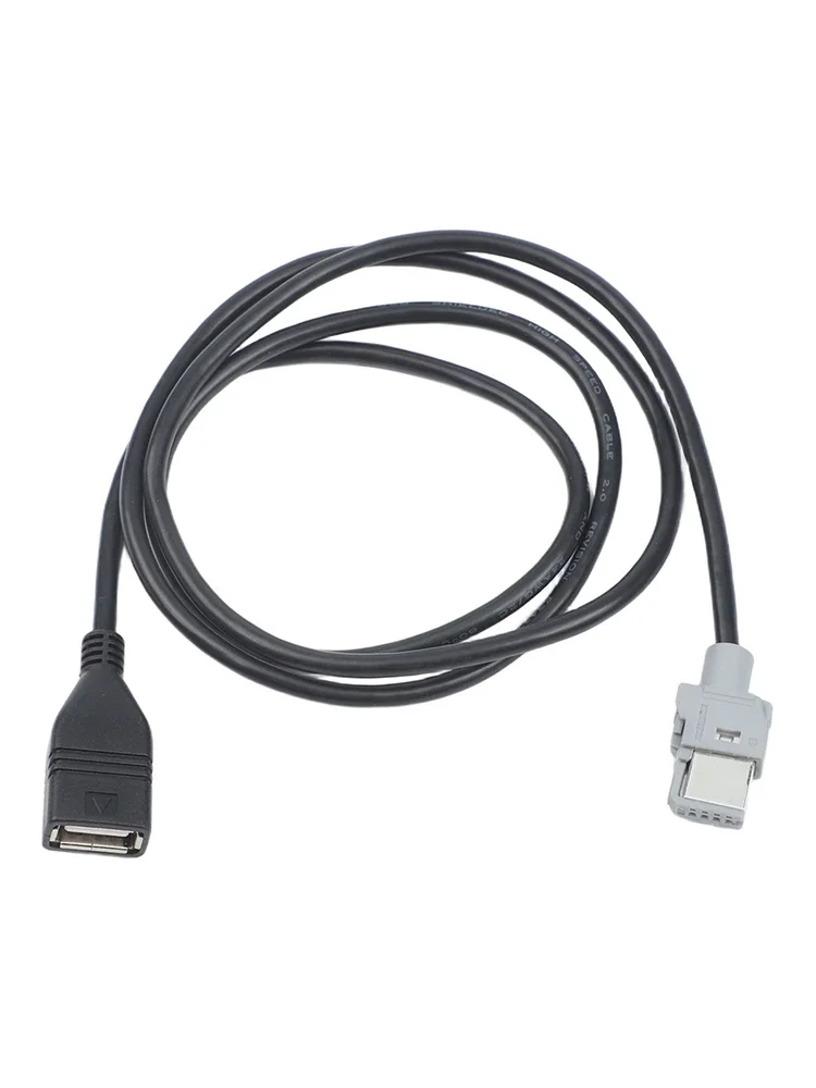 Head Unit USB Cable 4-Pin USB Cable 4-pin Connector Wear-resistant Non-deformable For Alpine CD Player Adapter Cable