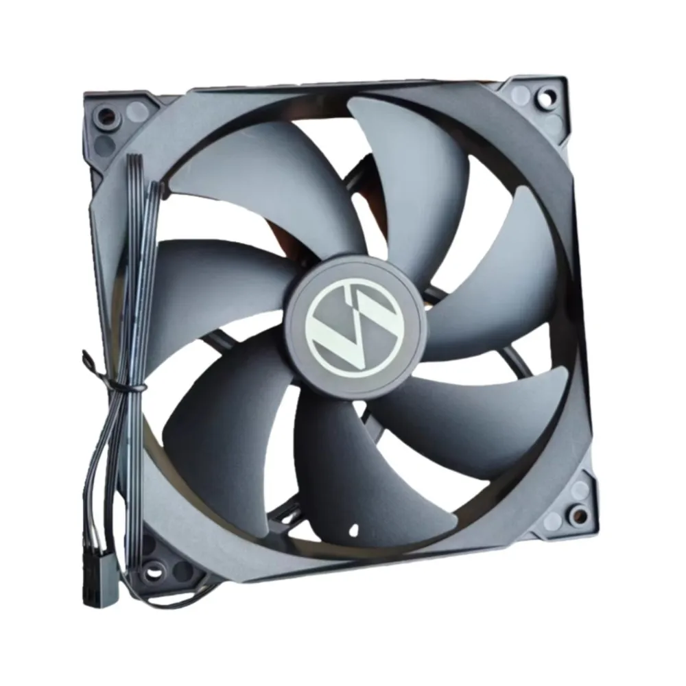 

140 мм корпусной вентилятор с ШИМ, 12 В, 0,17 А, 1800 об/мин, бесшумный охлаждающий вентилятор с гидравлическим подшипником для корпуса ПК, жидкостный кулер для процессора 14025