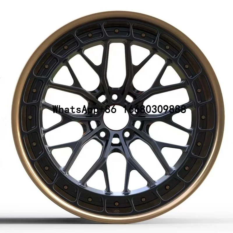 18x10 Wheels Two Pieces Forged 18-Inch 19 Car Wheel Hub Modification Aluminum Alloy Rim Suitable for