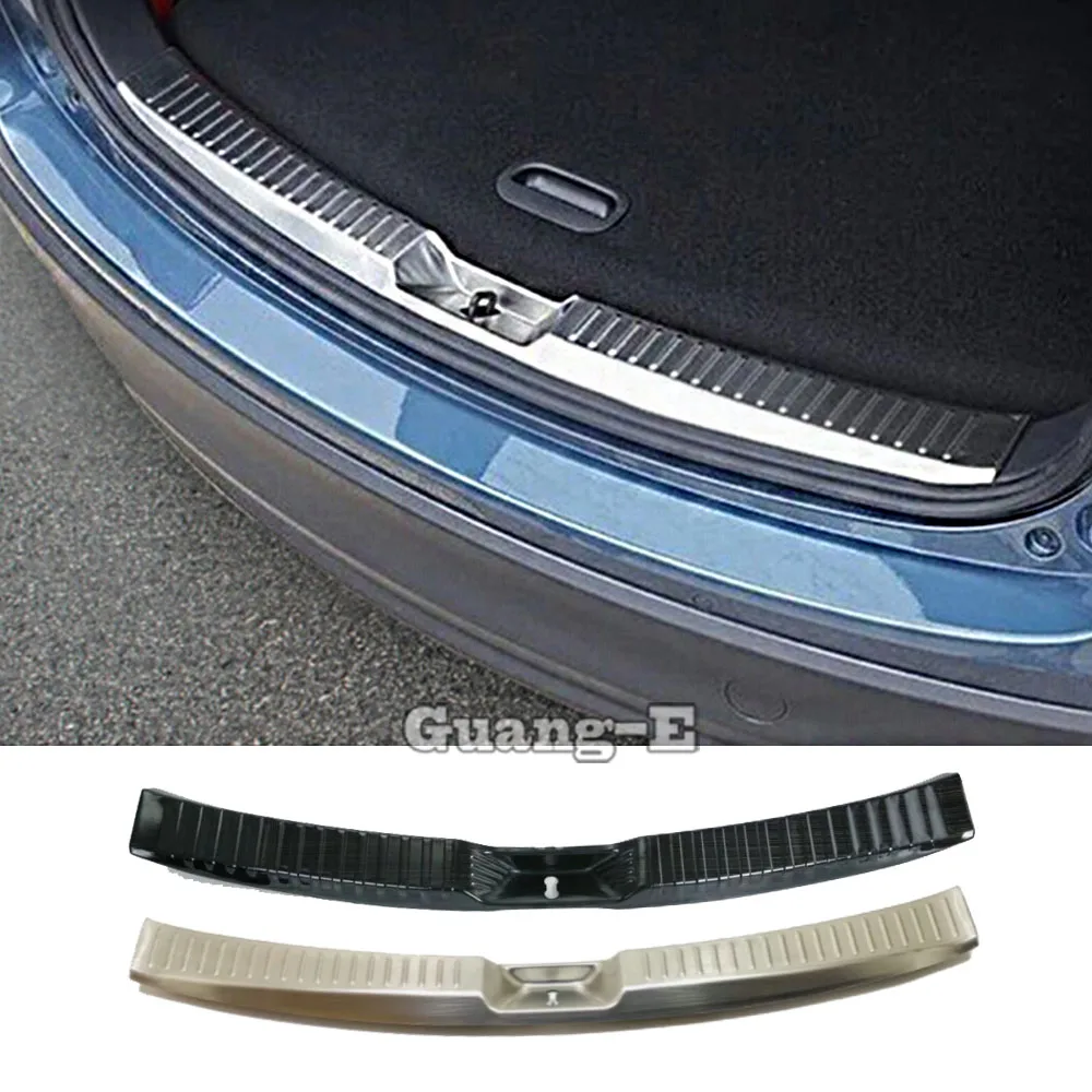 

For Mazda CX5 CX5 2nd 2017 2018 2019 2020 2021 Car Stainless Steel Inner Rear Bumper Trim Plate Lamp Frame Trunk Pedal Threshold