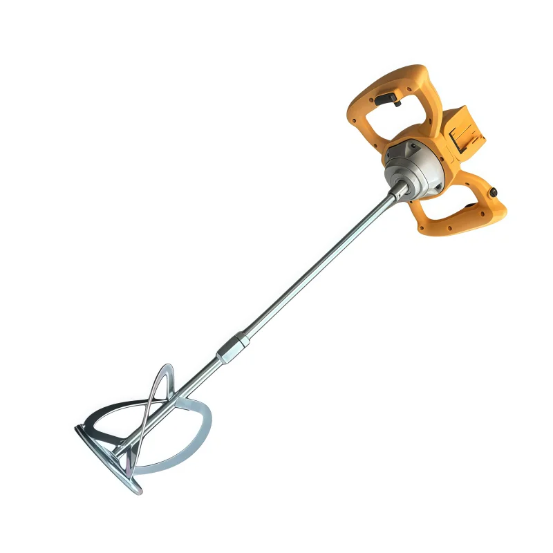 Handheld Cordless Concrete Mixer 6 Speed Cement Mixer For Mud Mortar Paint Grout Plaster For Dewalt 20V Battery