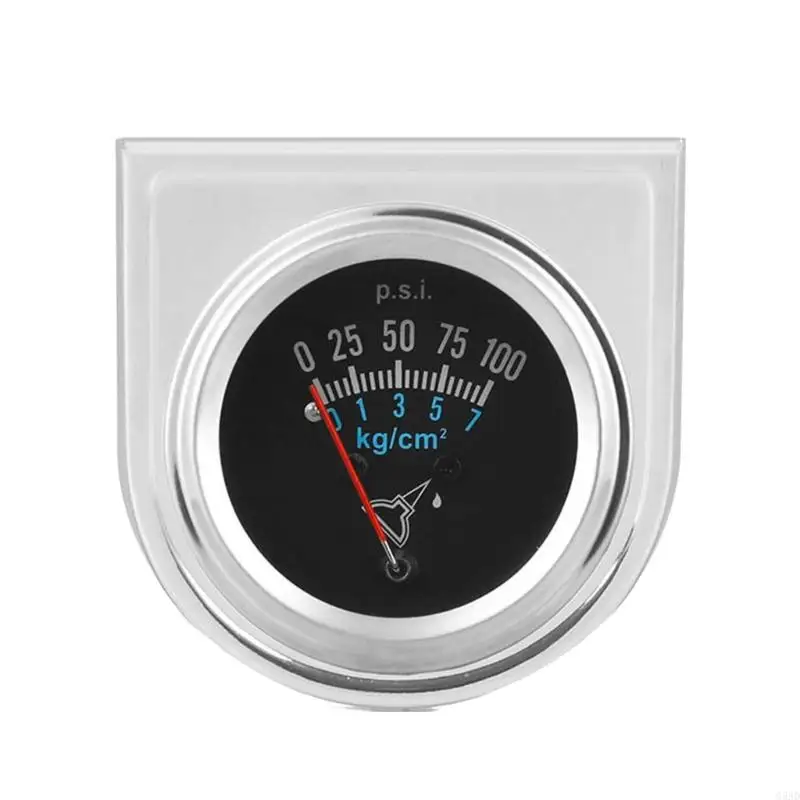 Universal 52mm Oil Pressure Display With White Blue Marking For Truck And Vehicles