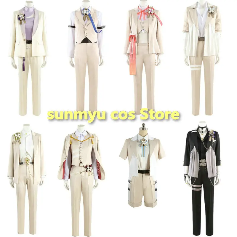 

Nu: Carnival 1st anniversary Cosplay Costume Custom Size Nu Carnival All Members Suit Edmond Olivine Eiden Costume