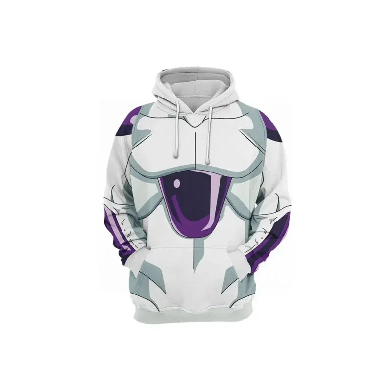 Vegeta IV Cosplay Hoodie 3D Printed Hooded Sweatshirt Men Women Casual Streetwear Pullover