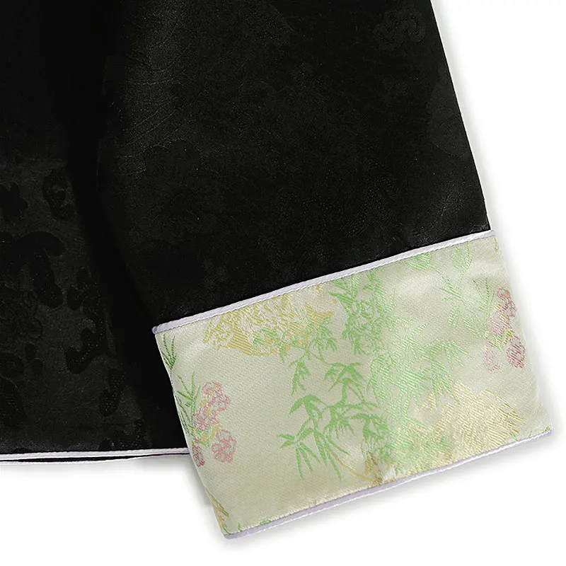 قميص BirdTree-35% حرير 65% صوف أنيق، جاكار نسائي برقبة دائرية، بلوزة فضفاضة مرقعة للتنقل الرجعية، خريف 2025 جديد T5O832CC #5