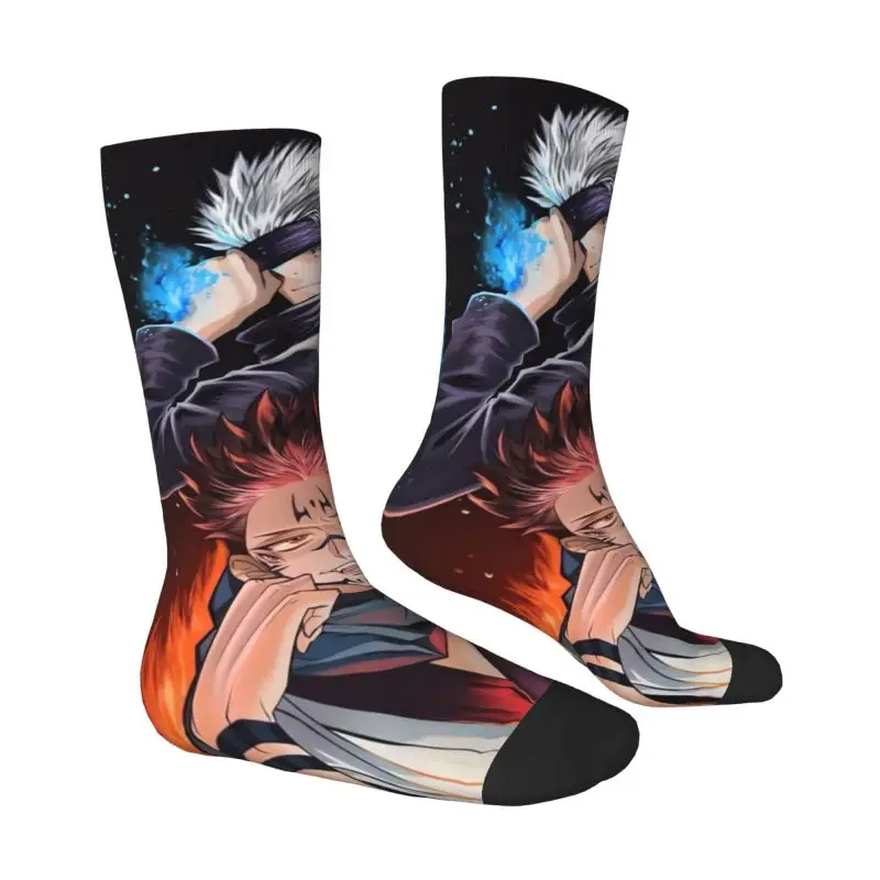 مخصص S-Satorues G-Gojoes اللباس الجوارب الرجال النساء الجوارب طاقم الموضة الدافئة