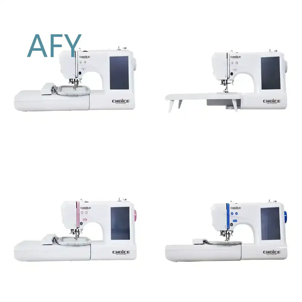 Computerized Embroidery Machine for GC-ES5 with 7 Inch Touch Screen Home Use DIY Sewing Embroidery Device for Hobbyist