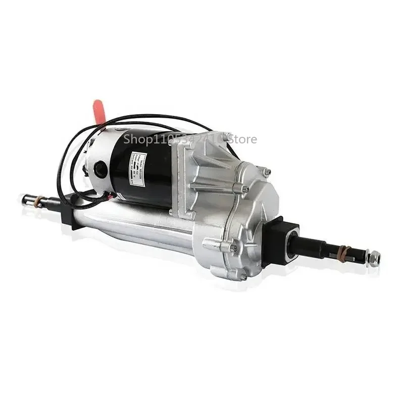 24V-48V DC Mini Transaxle Motor, Rear Drive Conversion Axle for Electric Wheelbarrow, Wheelchair & Golf Cart
