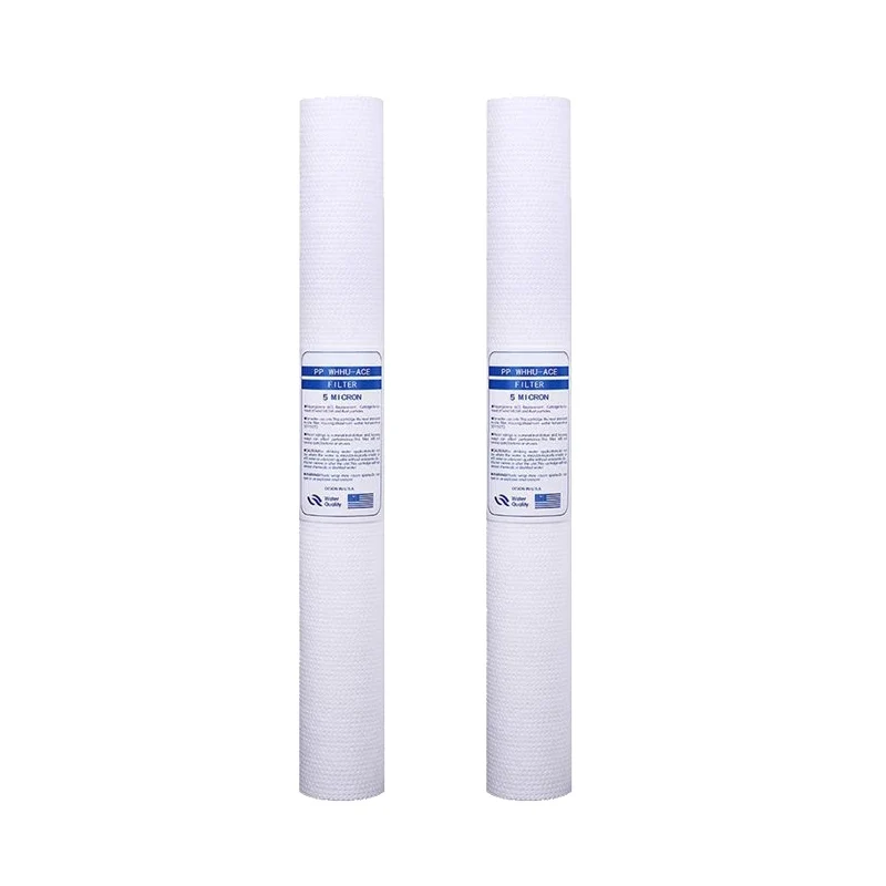 20 inch PP Cotton Filter Water Purifier Filter parts Sediment Filters for Reverse Osmosis system (5 Micron) 2.5\