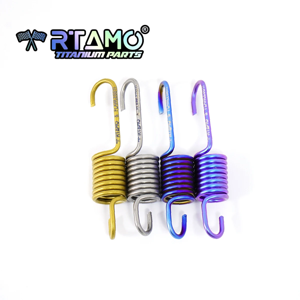 

RTAMO Модифицированная титановая пружина 80 мм для мотоцикла и велосипеда