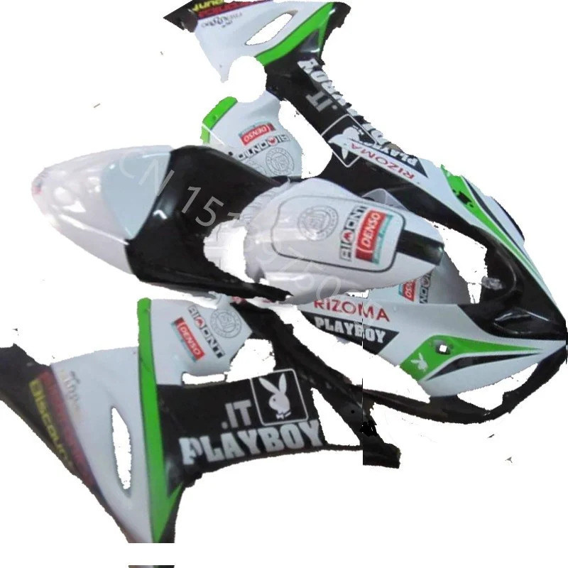 

Hot sales Fairing kits for KAWASAKI ZX6R 2005 2006 plastic motobike ZX-6R 05 06 white black green Injection molding fairing