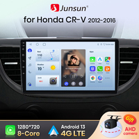 Junsun Android 13 Carplay Auto For Honda CR-V 4 CRV RM RE 2012- 2016 GPS DSP RDS CAR Radio Multimedia Video Player Stereo WIFI