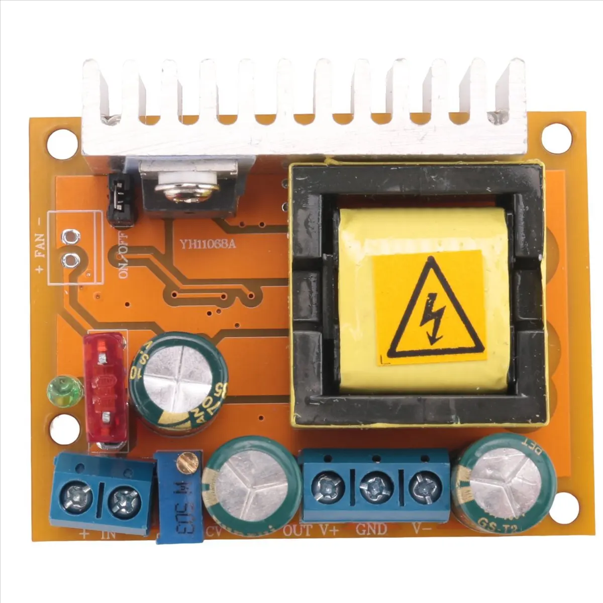 Super Sale DC-DC 8~32V to 45~390V High Voltage Boost Converter ZVS Step-up Booster Module