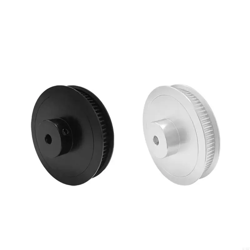 80 Tooth GT2 Timing Pulley Aluminum Belt Wheel for 6 mm Belts with Center Bore and Side Screw Opening for Printer Repair K1KF