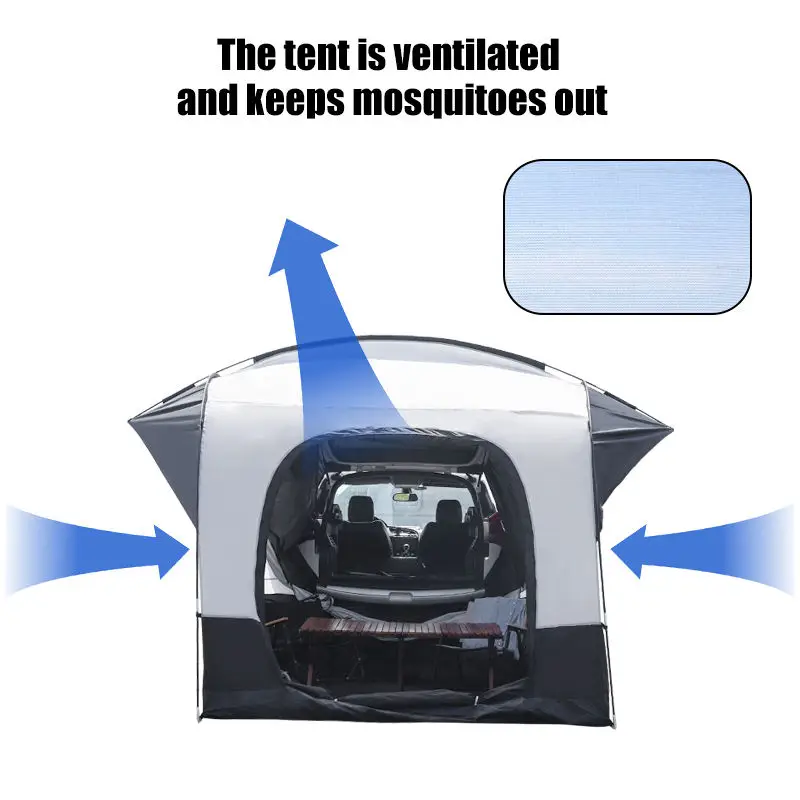 Outdoor Gear Foldable Connectable Tailgate Tent Aluminum Camping Suv Rear Tent