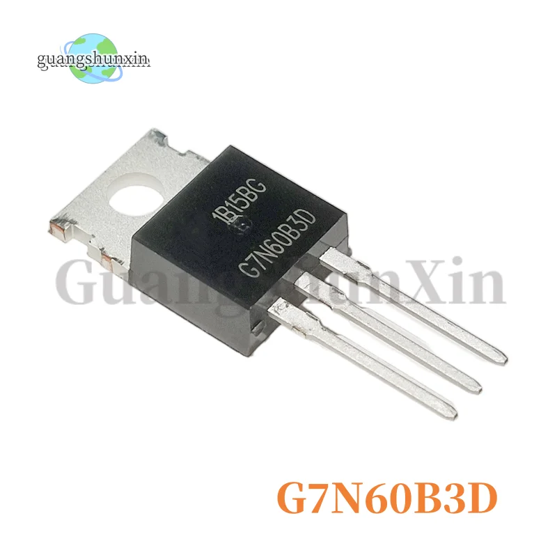 10PCS The new G7N60B3D N-channel IGBT pipe HGTP7N60B3D TO-220 is available for direct delivery in stock