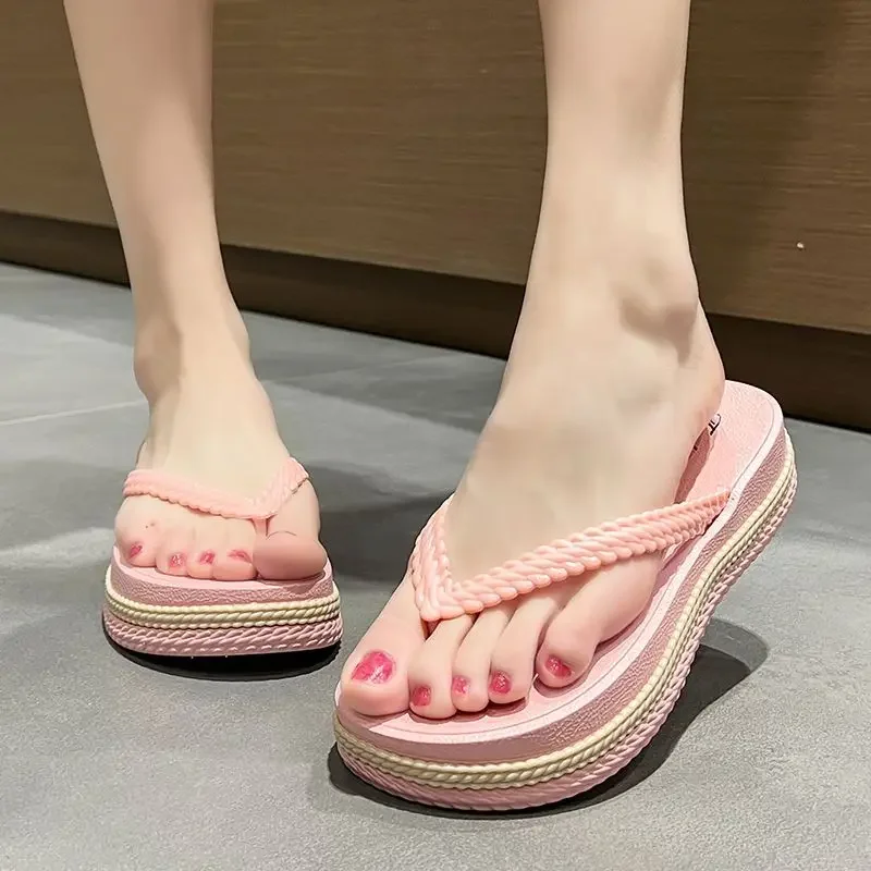 Indoor House Kawaii Slides Home Cute Women's Slippers And Ladies Sandals Living Room Shoes Premium Sale Summer Footwear