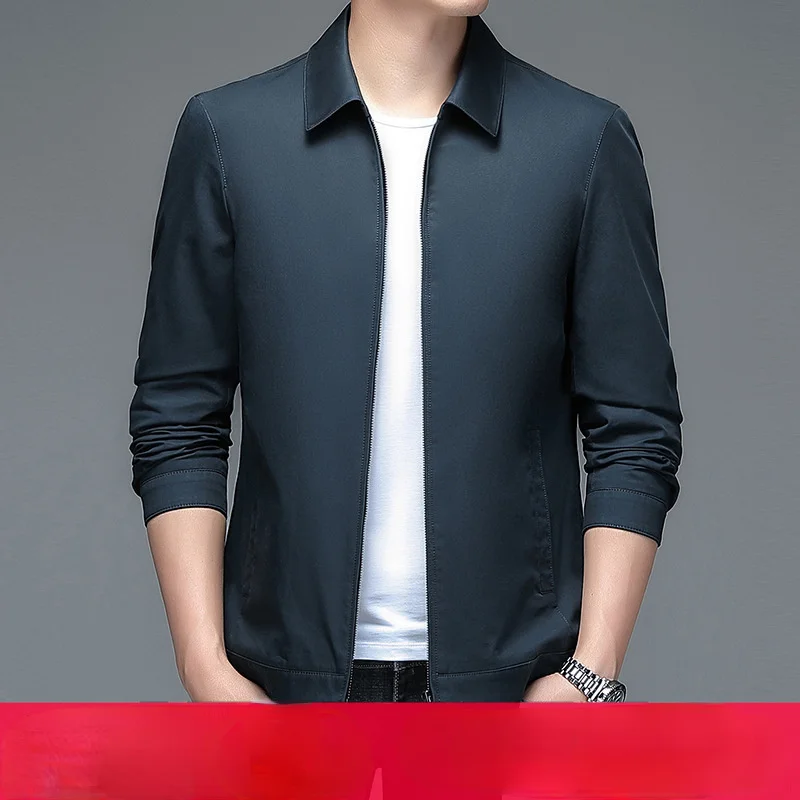 

2023 Spring and Autumn New Jacket Men Casual Coats Jackets for Thin Cotton Coat 's Outwear Chaquetas Hombre FCY4664