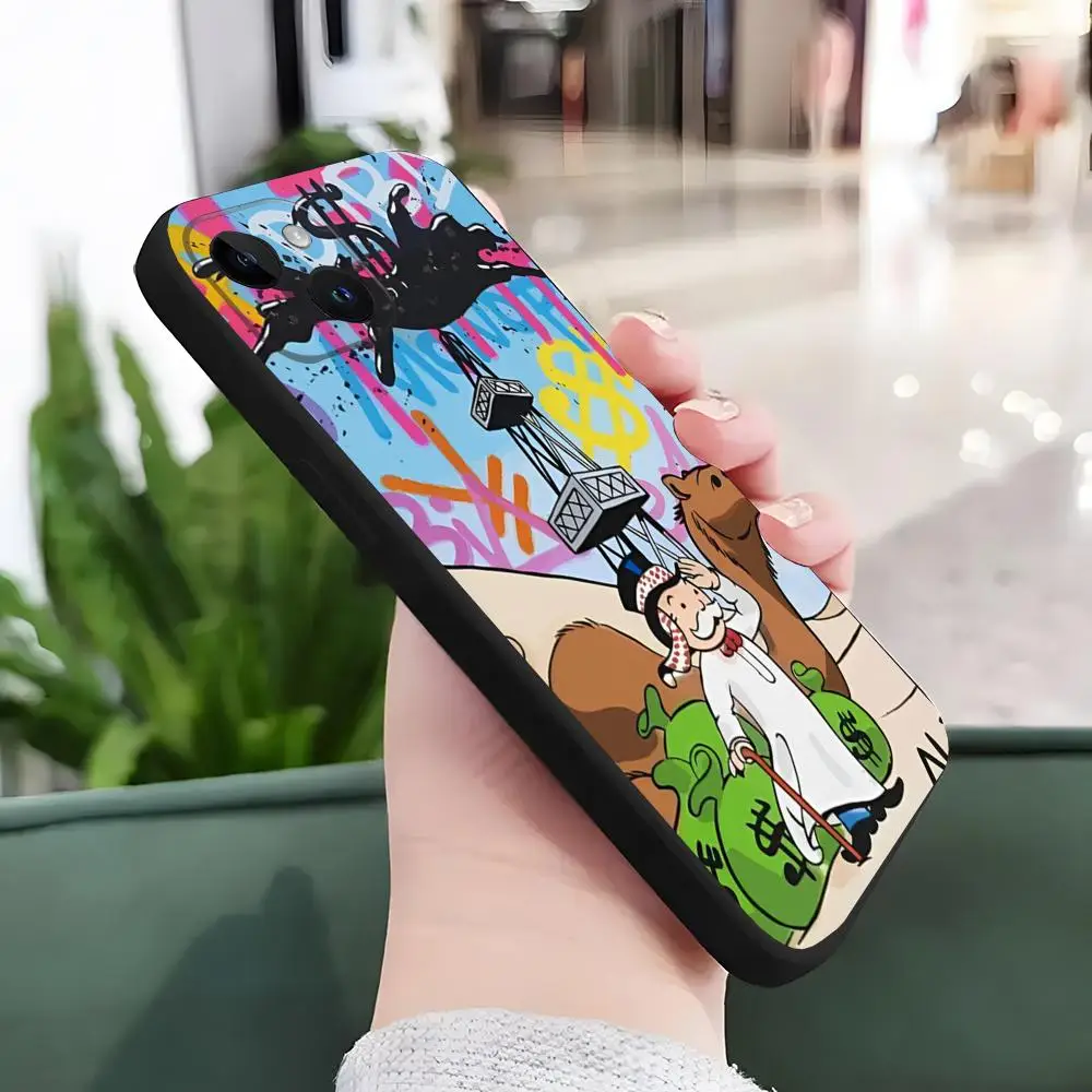 Funda de teléfono Richie de dibujos animados para IPhone 17 15 16 13 Pro Max 14 12 11 Air Xr X 8 7 6 Plus contraportada de lujo