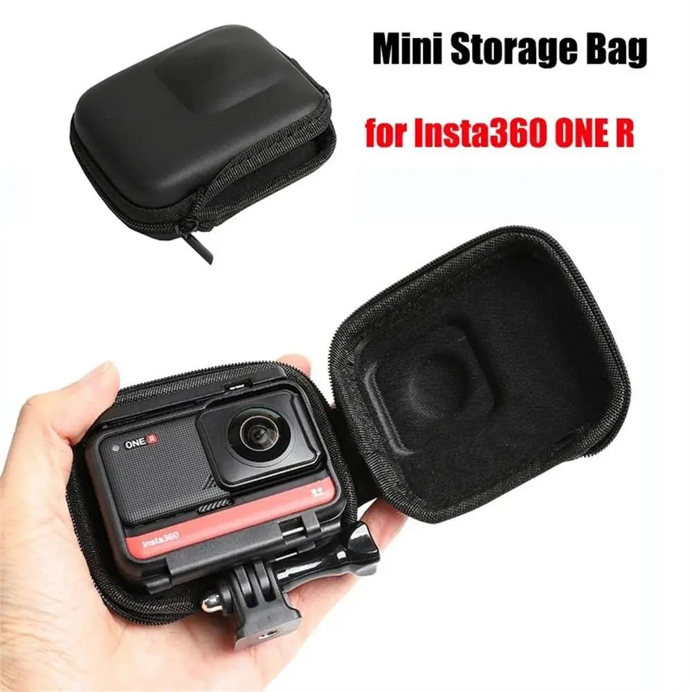 Bolsa de cámara de edición panorámica Pu Box para Insta360 One Rs R, Estuche de transporte para Insta360, caja de almacenamiento, carcasa para Insta360 One Rs R