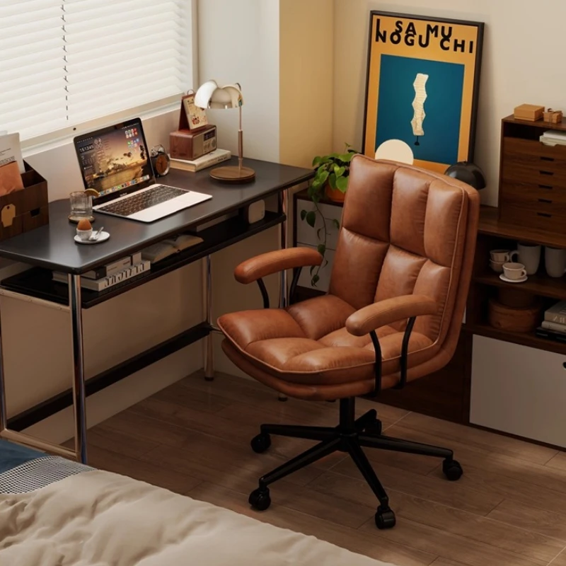 كراسي مكتب كلاسيكية فاخرة خفيفة مريحة للمنزل كرسي مكتب مستقر لغرفة النوم وغرفة الدراسة cadeira escritorio ergonommeica Furniture
