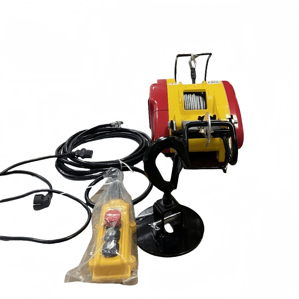 electric hoist 220V household remote control portable suspension hoist, winch, air conditioning lifting crane 30m